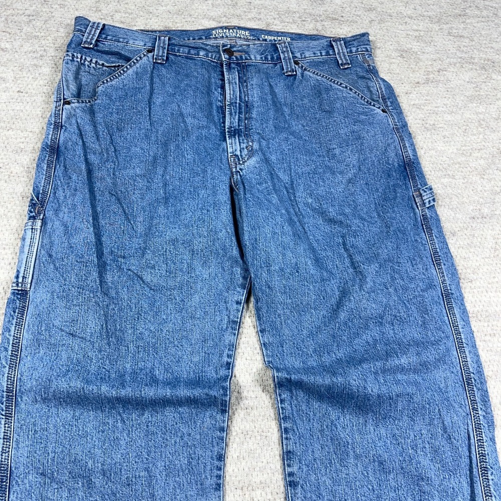 Vintage Y2K Levis Carpenter Jeans Men 40x30 Baggy Skate Grunge Work Wear A33 - Picture 7 of 16